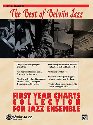 First Year Charts Collection for Jazz Ensemble: 1st B-flat Trumpet